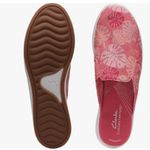 Clarks Women's Breeze Shore Mule, Coral Floral Canvas, Size 9.5, NWT Pink Photo 1