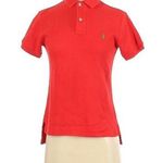 Ralph Lauren Blue Label Polo Shirt S Buttons Red Horse Logo 90s Y2K Golf Preppy Photo 0