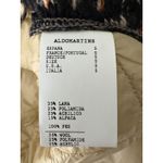 Aldo Martins Jacket Tweed Fringe Knit Cropped Brown S Small Photo 7