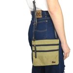 Dooney & Bourke Y2k North South Tan Taupe Crossbody Bag Retro Photo 4