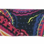 Vera Bradley Clam Shell Eyeglass Case Twilight Paisley Black Pink Photo 3