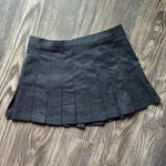 Brandy Melville Navy Pleated Skirt Photo 3