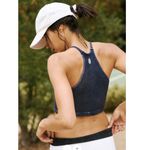 Free People  Happiness Runs Long Crop blue Tank top size XS Photo 14