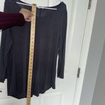Evans Woman’s Long Sleeve Gray Tee Size 16 Plus Scoop Neck Photo 8