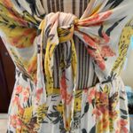 Free People Lilly Combo Part Time Lover Front Tie Mini Dress size 4 Photo 5