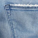 Good American  Good Curve Straight Jeans Medium Wash Fray Pockets Size 26 | 2 Photo 7