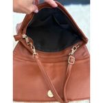 Studded Bow Clutch Shoulder Bag Brown Purse Convertible Handbag Evening Bag Photo 4