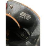 Donald Pliner Leopard Print Leather Size 8.5 Women's Lace Up Zip Combat Boots Photo 6