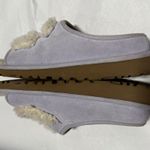 UGG  Shearling SLIDE Sz 6 Lilac Photo 0