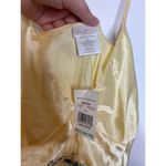 New Vintage 2000s y2k yellow handpainted butterfly yellow rose babydoll lingerie Size XL Photo 3