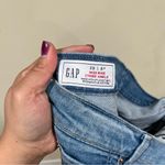 Gap NWT  High Stride Wide-Leg Ankle Jeans size 8 petite denim high rise Photo 9