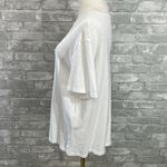 ZARA  White Women’s Slogan T-Shirt Photo 2