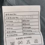 Woman’s Elegant Long Sleeve Blue Wrap Dress size 6 Photo 6