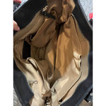 Coach Authentic  Hampton Large Black Leather Tote Bag Purse F10288‎ Womens Photo 5