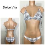 New. Dolce Vita black and white bikini. Medium. Retails $129. Photo 2