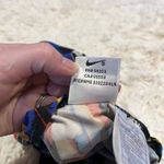 Nike Vintage Thong Bathing Suit High Cut Geometric Y2K Abstract Cut Out Back Photo 11