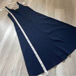Babaton  Midi Dress office stretchy womens Navy Blue (large) contemporary classic Photo 5