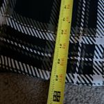 Candie's Candie’s Women’s Army Green Plaid Half Zip Sheer Long Sleeve V Neck Blouse XS Photo 12