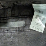 joe's jeans 26 Black Denim Mini Skirt Jean Paperbag Waist Photo 1
