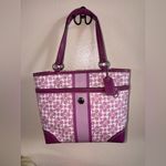 Coach  Heritage Monogram Purse & Wallet Photo 1