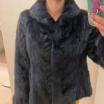 Resume mink coat. S Black Photo 7