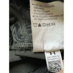 Under Armour  Black Gray Green Abstract Marble Print Back Pocket Ankle Legging M Photo 3