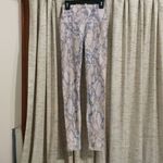 Carbon 38  Python Snakeskin Print High Waisted Leggings Photo 0