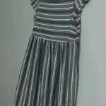 NWOT Peyton & Parker girl’s mini striped short sleeve dress size 14 Blue Photo 8
