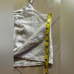 ZARA  Striped Denim Crop Top Blue & White Sleeveless Square Neck Size 13-14 Cm 16 Photo 9