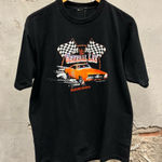 The Vintage Shop Vintage Y2K General Lee Car Hazzard County Short Sleeve Unisex Graphic Tee XL Photo 0