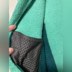 Patagonia Teal Fleece Mock Neck Zip Up Jacket Photo 9