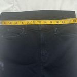 NWT Mother The Mid Rise Dazzler Ankle Fray, Size 25, Color Holding Hands Blue Photo 3