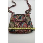 Vera Bradley ‎ Retired Heirloom Paisley Crossbody Bag 2017 Green Brown - Size S Photo 1