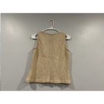 St. John Collection Wool Blend Sleeveless Tan Tank Top Small S Photo 4