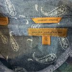 Jachs Girlfriend  Flannel shirt‎ paisley cuffs large Photo 1