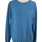 Big Bud Press Teal Blue Cotton Crewneck Sweatshirt XS Made In Los Angeles Size undefined Photo 0