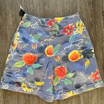 The Limited NWT  Vintage Hawaiian High waist mom shorts sz 4 Photo 4