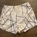 Black and White Geometric Skort Photo 0