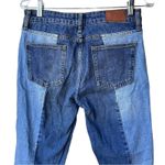 Urban Outfitters bdg high-rise straight blue colorblock jeans women size 27W Photo 7