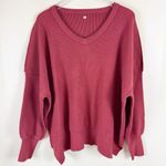Amazon Anrabess Pullover V-Neck Knit Sweater Photo 1