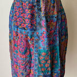 Karen Kane sz 8 Vintage 90s abstract faux wrap skirt Photo 0