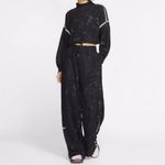 Nike  City Ready Fleece Training Pants Drawstring Wide Leg Sweatpants Photo 2