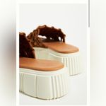 Anthropologie  Maeve Crochet Platform Sandals Photo 2