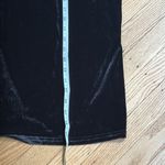 SheIn Curve Black Velvet Dress with Sequin Balloon Sleeves Women’s 4XL Photo 4