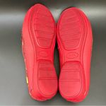 Coach Tassel Loafers Pinkish Red Pebbled Leather Women’s Loafers Size 7.5B Photo 6