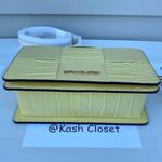 Michael Kors MK Mercer SM Clutch Crossbody -Buttercup Photo 5