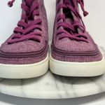 Billy High Top Shoes Woman's 6.5 Purple Zip Special Needs Comfort Zip Support Photo 2