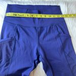 Lululemon Fast As Light Crop Emperor Blue Size 6 Photo 8