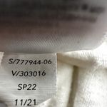 Athleta  Pranayama Open Cardigan Sweater Pocket Knit Light Bone Rib Medium Tall Photo 4