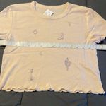 Pac Sun Western Print Crop Top Photo 2